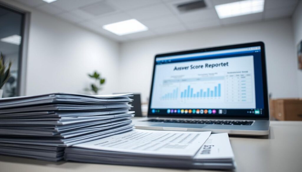 RBT Exam Score Reporting Process