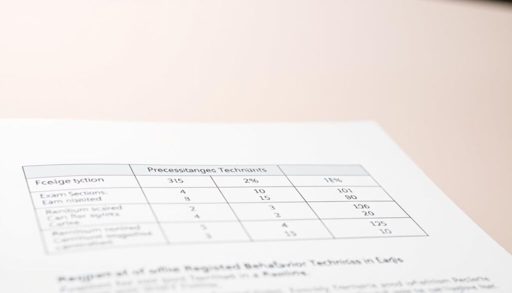 RBT Exam Scoring Breakdown