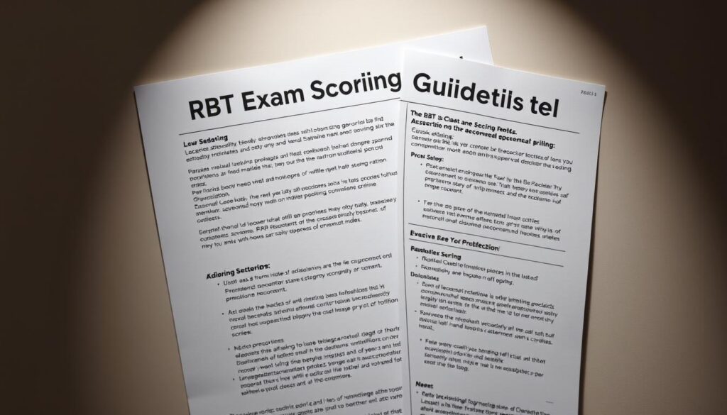 RBT Exam Scoring Guidelines