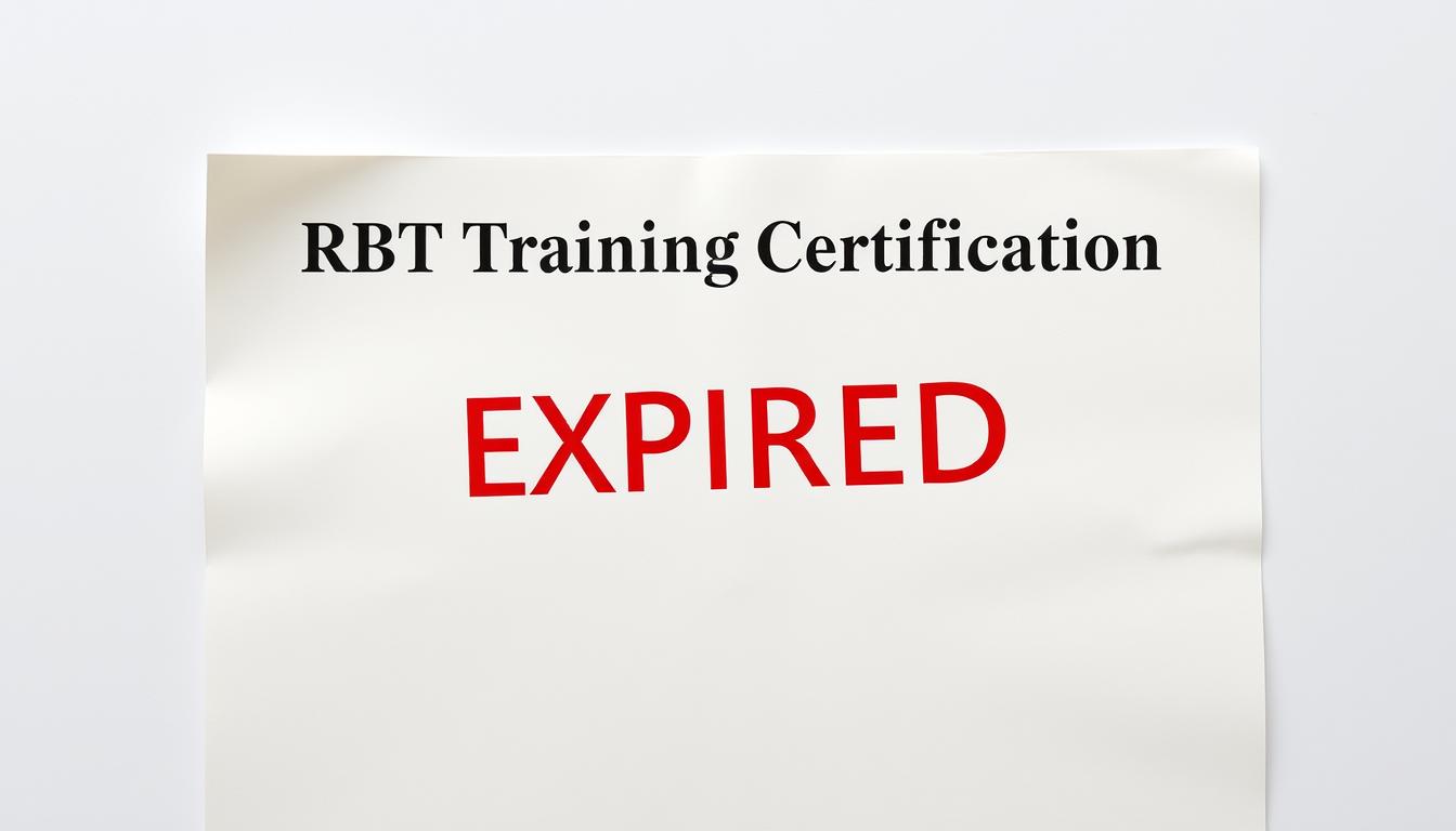 does the 40 hour rbt training expire