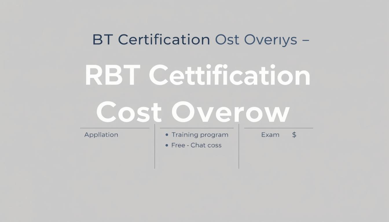 how much is rbt certification
