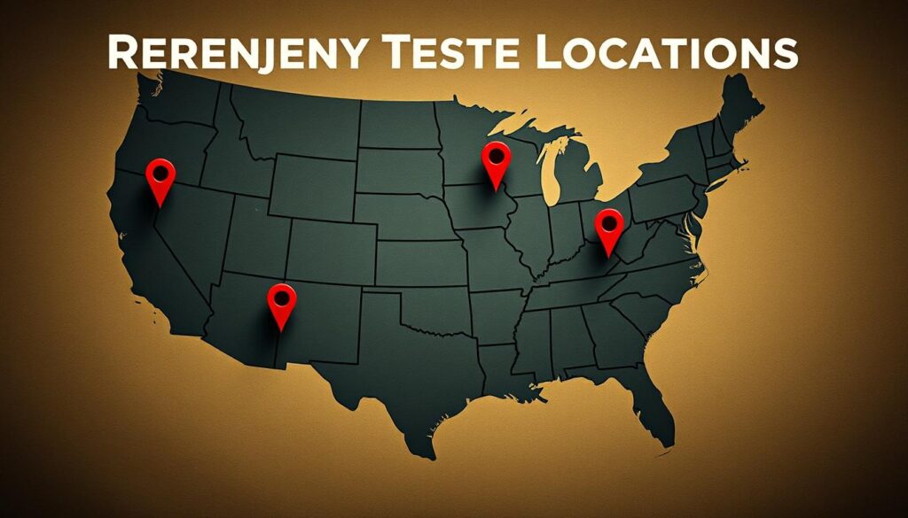 RBT Exam Emergency Locations